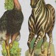 Vintage Die Cut Animals Vol 2: Zoo detail 01