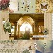Lilach Oren Template Challenge Freebie August '22 layout using forever Love collection by Lilach Oren