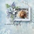 Winter Garden Digital Scrapbook Page by Cathy