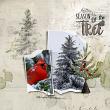 Tannenbaum Christmas Digital Scrapbook Layout 03