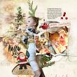 Tannenbaum Christmas Digital Scrapbook Layout 07