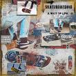 Mess the Pocket Templates pack 14 by Lilach Oren, Layout using Skate and Roll Collection by Lilach Oren