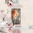 Digital scrapbook layout by Lynn Grieveson using "Within" collection
