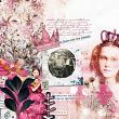 Digital scrapbook layout by Lynn Grieveson using "Within" collection