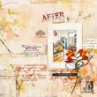 Digital scrapbook layout by Lynn Grieveson using "Before and After" collection