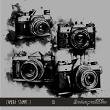 Camera Stamps 1 Digital Scrapbook Stamps Preview by Sarapullka Scraps