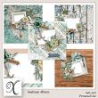 Seafoam Digital Scrapbook Album Preview by Xuxper Designs