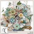 Seafoam Digital Scrapbook Elements Preview by Xuxper Designs