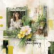 Urban Oasis Digital Scrapbook Page by Cathy