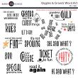 Giggles and Grands Digital Scrapbook Word Art Preview by Karen Schulz Designs