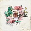 Digital scrapbook layout by designbylime using Emotions Kit