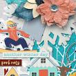 Winter Holiday {Kit Elements} by Mixed Media  by Erin detail 03