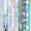 Winter Holiday {Kit Papers} by Mixed Media by Erin detail 01