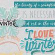 Winter Holiday {Word Art} by Mixed Media  by Erin detail 01