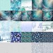 Winter Holiday {Snowy Papers} by Mixed Media by Erin contents