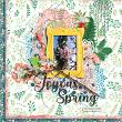 Joyous Spring {Collection Bundle} example art by Cindy