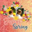 Joyous Spring {Collection Bundle} example art by Josie