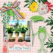 Joyous Spring {Houseplants} example art by Cherylndesigns