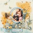 Chasing Butterflies Digital Scrapbook Page by Sarka