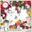 Once love Always love Digital Scrapbook Borders Preview by Xuxper Designs