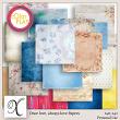 Once love Always love Digital Scrapbook Papers Preview by Xuxper Designs