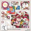 Once love Always love Digital Scrapbook Bundle Preview by Xuxper Designs