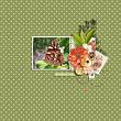 Bunnies and Blooms Scrapbook Page by wombat146