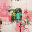 Digital scrapbook layout by Lynn Grieveson using "This Little Life" collection