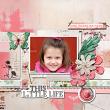 Digital scrapbook layout by chigirl using "This Little Life" collection