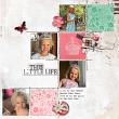 Digital scrapbook layout by JaneDee using "This Little Life" collection
