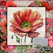 Pretty Poppies {Collection Bundle} by Mixed Media by Erin example art by Cindy
