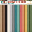 Welcome to the Jungle Cardstock Papers by CRK | Oscraps