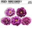 (CU) Fabric Flowers Set 3 by CRK | Oscraps