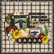 Life on the Farm Layout 3 by CRK | Oscraps