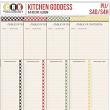 LOTF - Kitchen Goddess A4 Printable Recipe Album by CRK | Oscraps