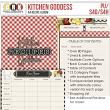 LOTF - Kitchen Goddess Recipe Album by CRK | Oscraps