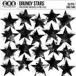 (CU) Grungy Star Photoshop Brushes and PNG files by CRK | Oscraps