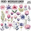 (CU) Watercolor Flowers 1 by CRK | Oscraps