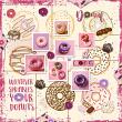 Lets Eat {Collection Bundle} by Mixed Media by Erin example art by Josie