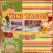 Lets Eat: Tacos {Mini Kit} by Mixed Media by Erin example art by Cindy