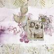 Digital scrapbook layout by Lynn Grieveson using 'Hope Springs'