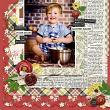 Life on the Farm - Kitchen Goddess - Layout 1 by Andrea | Oscraps