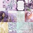 Obsessed {Page Kit} by Mixed Media by Erin Journal Cards