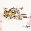 Artful Memories Spring by Vicki Robinson. Digital scrapbook layout 3 by Jana