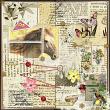 Artful Memories Spring by Vicki Robinson. Digital scrapbook layout 2 by Jeannette