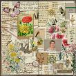Artful Memories Spring by Vicki Robinson. Digital scrapbook layout 2 by Veer