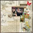 Artful Memories Spring by Vicki Robinson. Digital scrapbook layout 3 by Veer