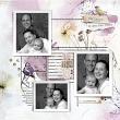 Digital scrapbook layout by Iowan using 'Hope Springs' kit