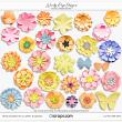Paper Flowers 43 (CU) by Wendy Page Designs