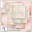 Flower Tenderness Digital Scrapbook Papers Preview by Xuxper Designs